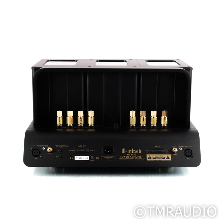 McIntosh MC2152 70th Anniversary Edition Stereo Tube Power Amplifier