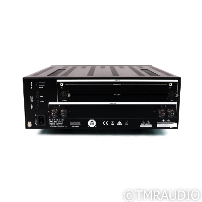 Anthem MCA225 Gen 2 Stereo Power Amplifier