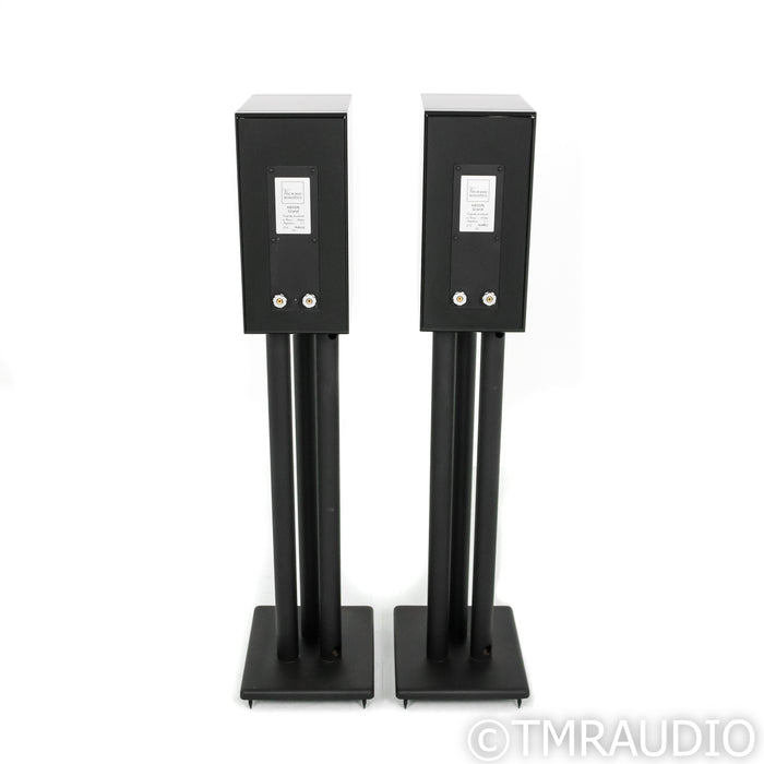 Vienna Acoustics Haydn Grand Bookshelf Speakers; Piano Black Pair w/ Stands