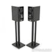 Vienna Acoustics Haydn Grand Bookshelf Speakers; Piano Black Pair w/ Stands