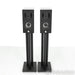 Vienna Acoustics Haydn Grand Bookshelf Speakers; Piano Black Pair w/ Stands