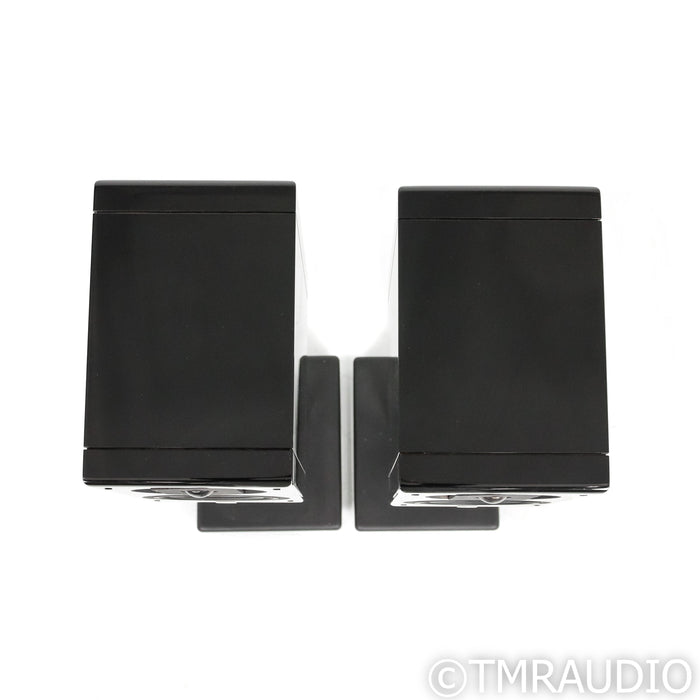 Vienna Acoustics Haydn Grand Bookshelf Speakers; Piano Black Pair w/ Stands