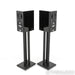 Vienna Acoustics Haydn Grand Bookshelf Speakers; Piano Black Pair w/ Stands