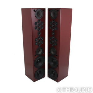 Tekton Design Encore Floorstanding Speakers; Rosso Folgore Pair