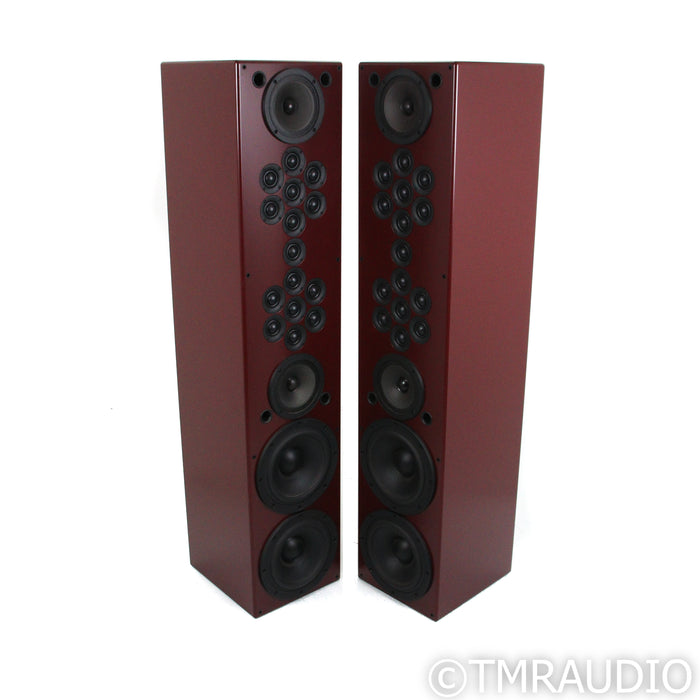 Tekton Design Encore Floorstanding Speakers; Rosso Folgore Pair