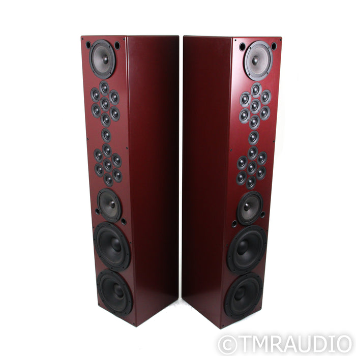 Tekton Design Encore Floorstanding Speakers; Rosso Folgore Pair