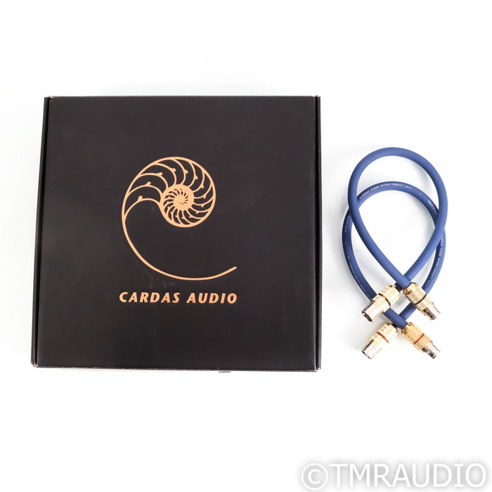 Cardas Audio Clear XLR Cables; 0.5m Pair Balanced Interconnects