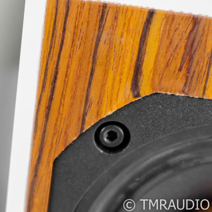 Closer Acoustics OGY Bookshelf Speakers; White Pair w/ Custom Baffle