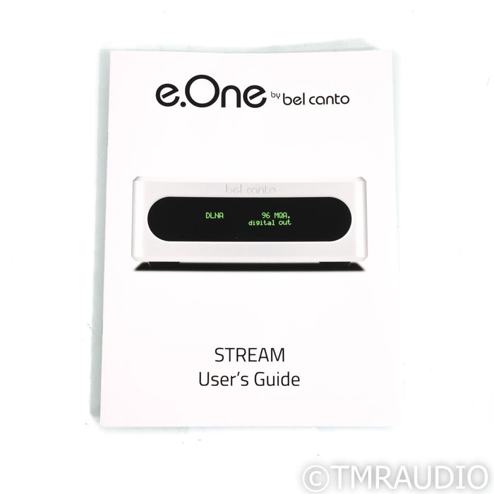 Bel Canto e.One Stream Music Streamer