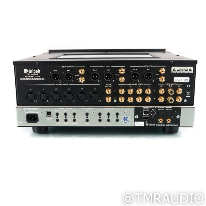 McIntosh C53 Stereo Preamplifier; MM & MC Phono