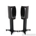 Dynaudio Confidence 20 Bookshelf Speakers; Raven Wood Pair w/ Stands