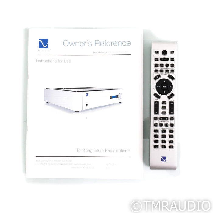 PS Audio BHK Signature Stereo Tube Preamplifier
