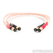 Jena Labs Symphony Rhodium RCA Cables; 1m Pair Interconnects