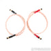 Jena Labs Symphony Rhodium RCA Cables; 1m Pair Interconnects