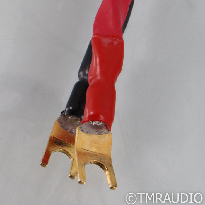 Granite Audio 753 Speaker Cables; 1m Pair; Paddle Terminations