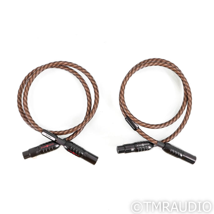 WireWorld Eclipse 8 XLR Cables; 1m Balanced Interconnects