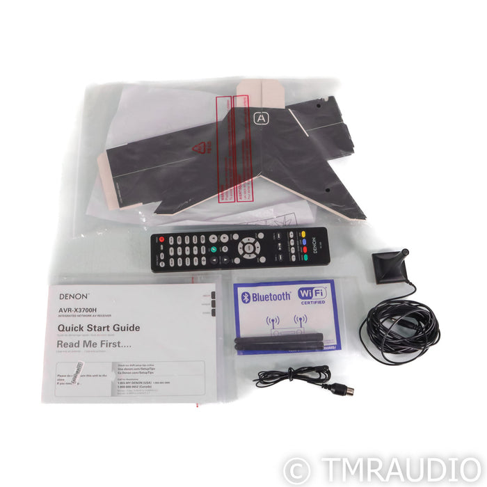 Denon AVR-X3700H Home Theater Reciever; MM Phono