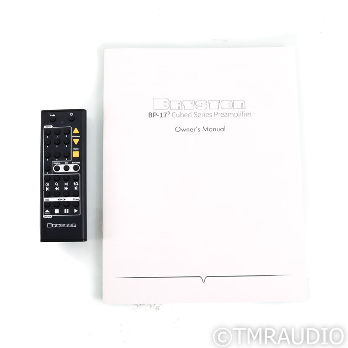 Bryston BP-17 Cubed Stereo Preamplifier