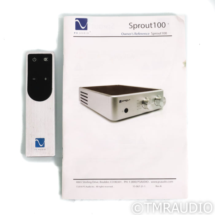 PS Audio Sprout100 Integrated Amplifier; MM Phono