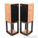 Wharfedale Linton 85th Anniversary Bookshelf Speakers; Walnut Pair w/ Stands