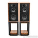 Wharfedale Linton 85th Anniversary Bookshelf Speakers; Walnut Pair w/ Stands