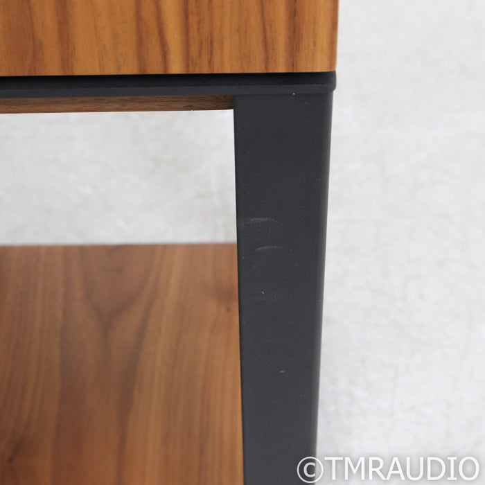 Wharfedale Linton 85th Anniversary Bookshelf Speakers; Walnut Pair w/ Stands