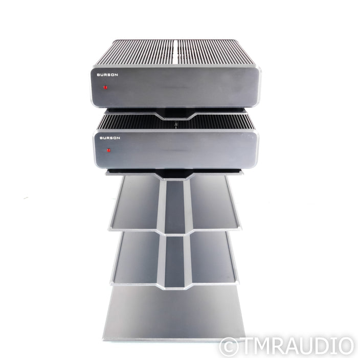 Burson Audio Timekeeper 3X GT Monoblock Power Amplifiers; Pair w/ Mothership 02