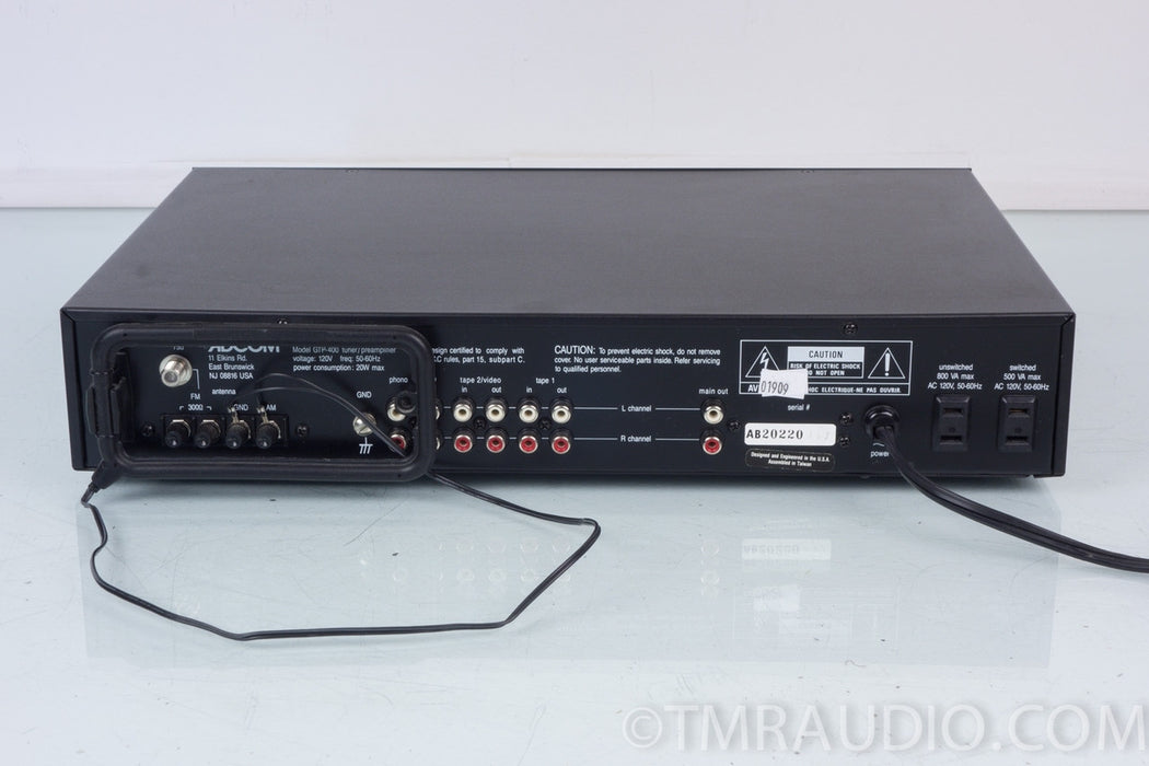 Adcom GTP-400 Stereo Preamplifier / Tuner