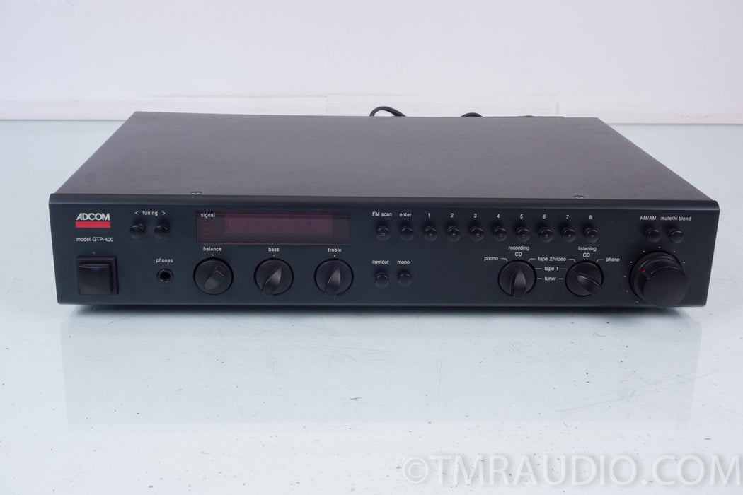 Adcom GTP-400 Stereo Preamplifier / Tuner
