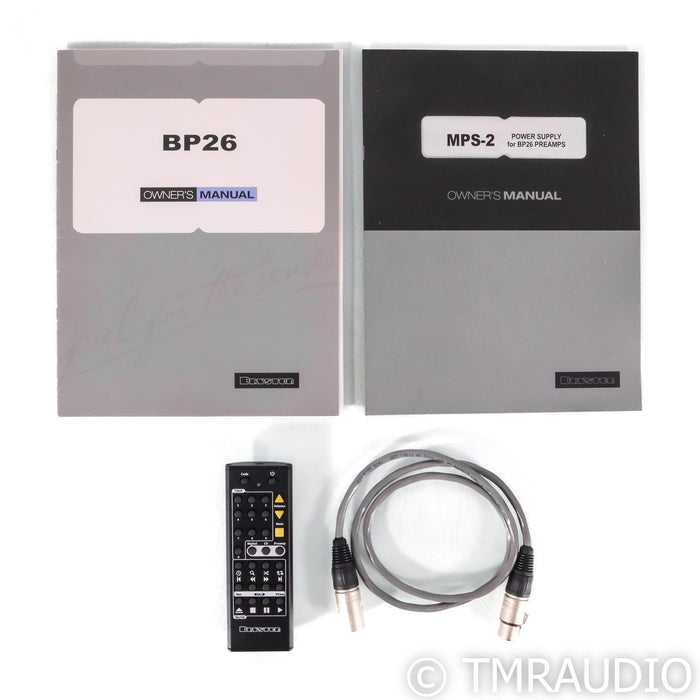 Bryston BP-26 Stereo Preamplifier; MPS-2 Power Supply