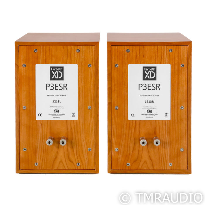 Harbeth P3ESR XD Bookshelf Speakers; Cherry Pair