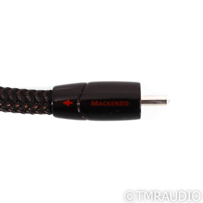 AudioQuest Mackenzie RCA Cables; 1m Pair Interconnects