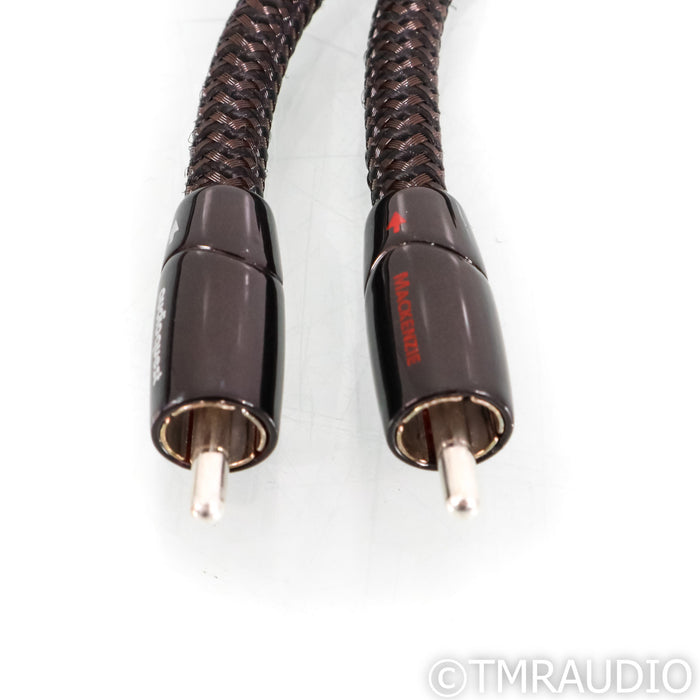 AudioQuest Mackenzie RCA Cables; 1m Pair Interconnects