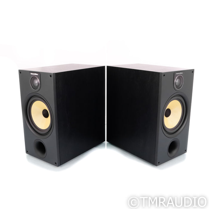 Bowers & Wilkins 685 S2 Bookshelf Speakers; Black Ash Pair