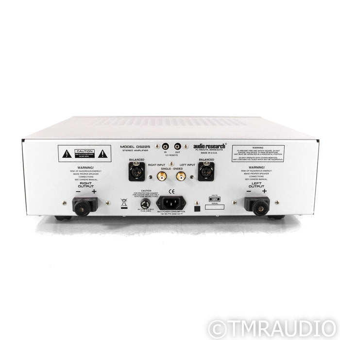 Audio Research DS225 Stereo Power Amplifier