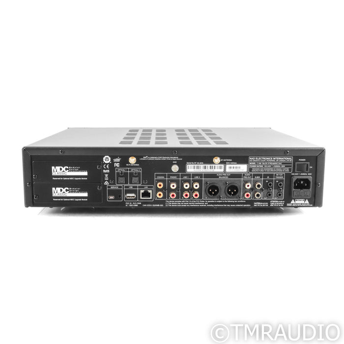 NAD C 658 BluOS Wireless Streaming DAC; D/A Converter; MM Phono