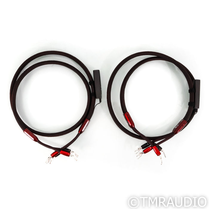AudioQuest William Tell Zero Speaker Cables; 6' Pair