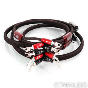AudioQuest William Tell Zero Speaker Cables; 6' Pair