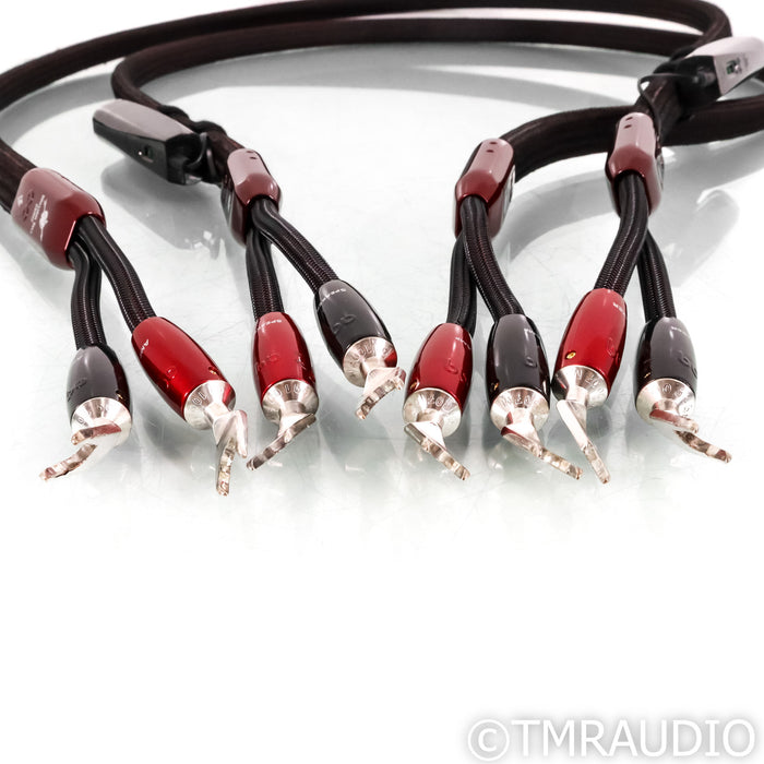 AudioQuest William Tell Zero Speaker Cables; 6' Pair