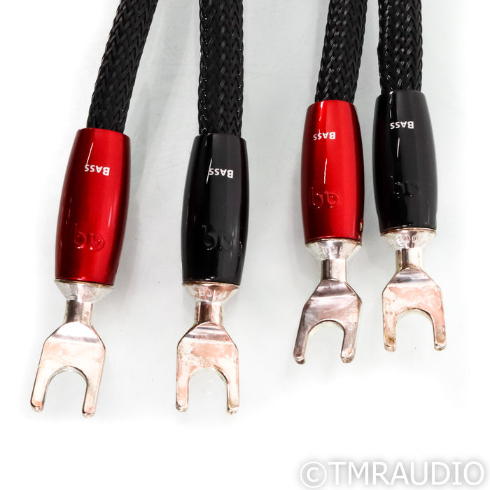 AudioQuest William Tell BASS Speaker Cables; 6' Pair