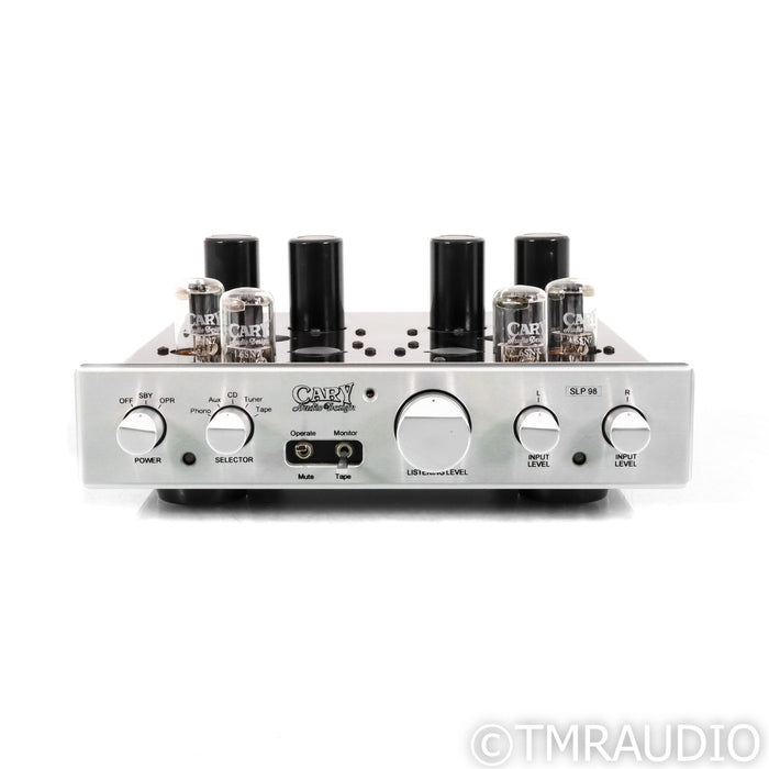 Cary Audio Design SLP-98L Stereo Tube Preamplifier; Cap Upgrade