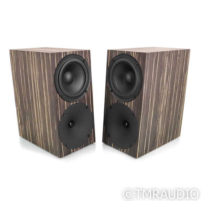 Buchardt Audio S400 MKII Signature Edition Bookshelf Speakers; Zebra Pair
