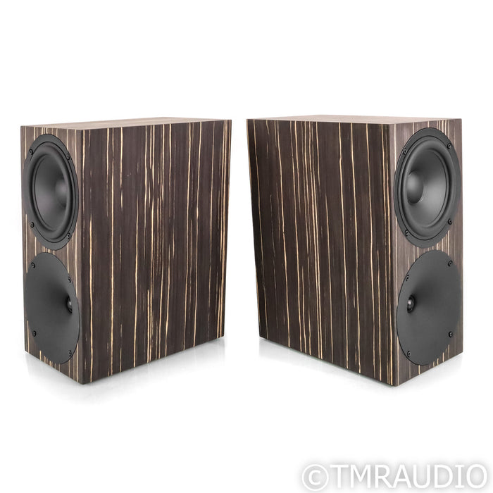 Buchardt Audio S400 MKII Signature Edition Bookshelf Speakers; Zebra Pair
