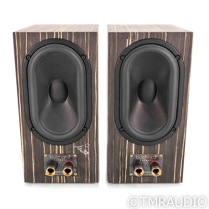 Buchardt Audio S400 MKII Signature Edition Bookshelf Speakers; Zebra Pair