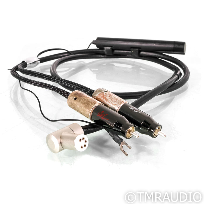 AudioQuest WEL Signature Tonearm Cable; 1.2m DIN to RCA Interconnect