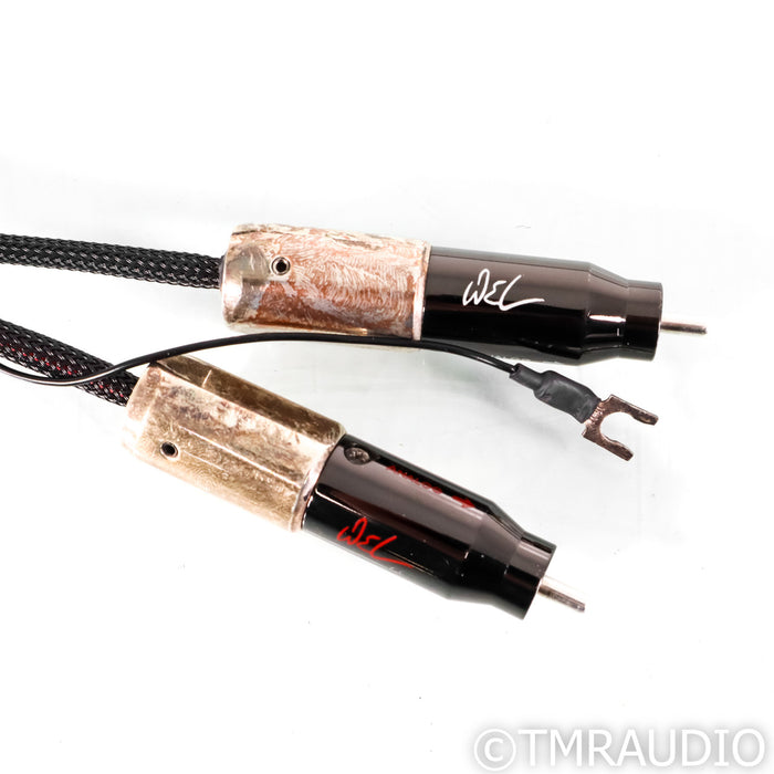 AudioQuest WEL Signature Tonearm Cable; 1.2m DIN to RCA Interconnect