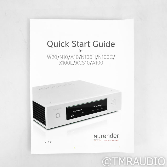 Aurender N10 Music Server & Streamer; 4TB