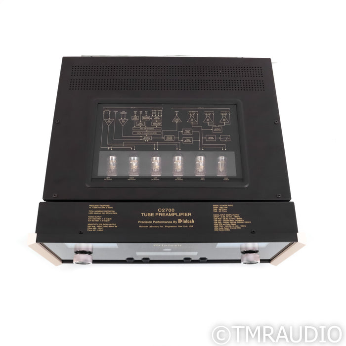 McIntosh C2700 Stereo Tube Preamplifier; MM & MC Phono