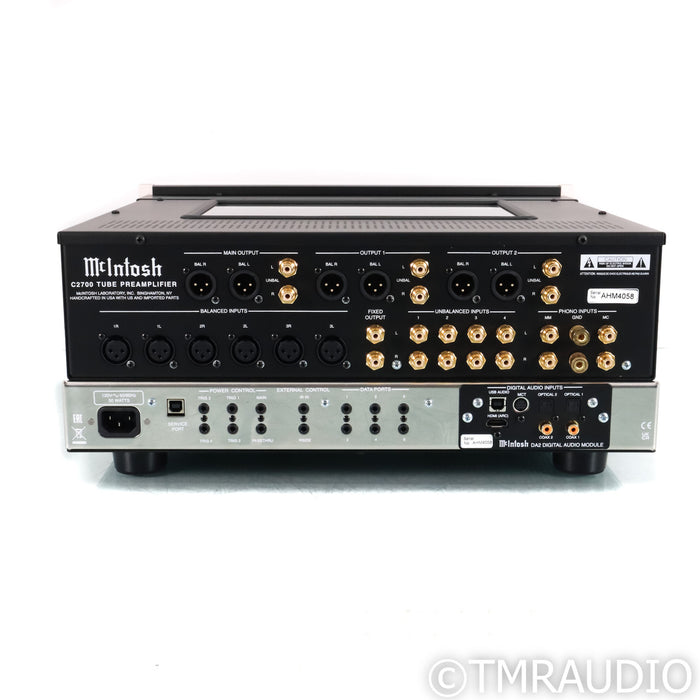 McIntosh C2700 Stereo Tube Preamplifier; MM & MC Phono