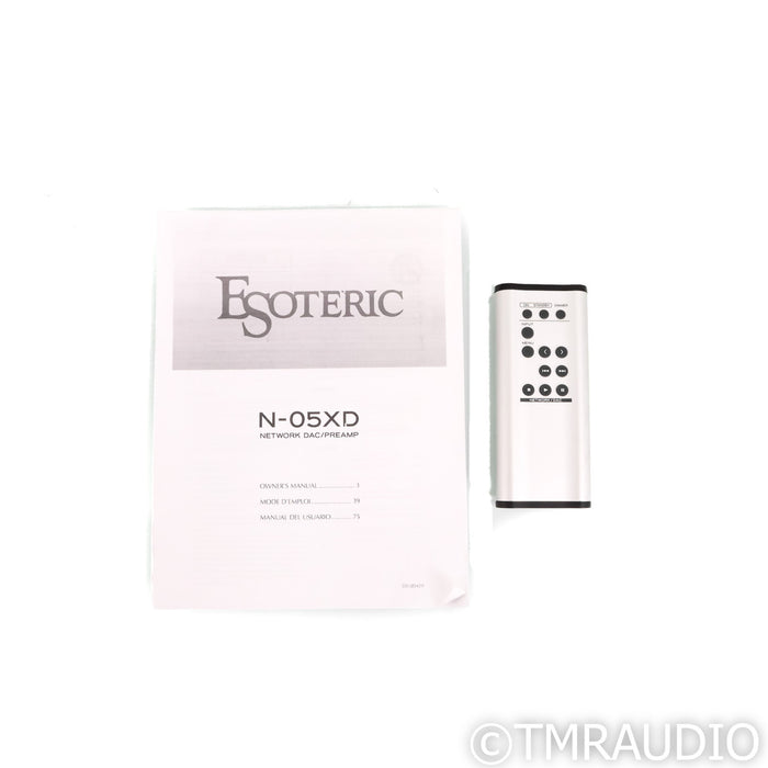 Esoteric Audio N-05XD Network Streaming DAC; D/A Converter